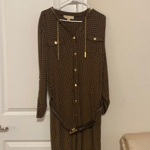 Micheal Kors long sleeve dress